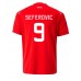 Schweiz Haris Seferovic #9 Hemma matchtröja VM 2022 Kortärmad Billigt